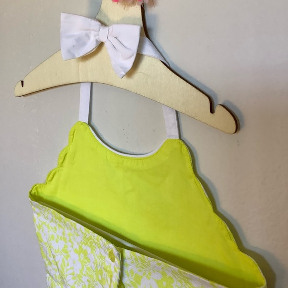 4T Janie And Jack Lemonade Blossom Floral Romper - Picture 6 of 8